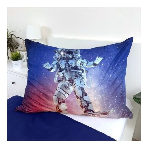 Űrhajós Surf ágyneműhuzat 140×200cm, 70x90 cm microfibre