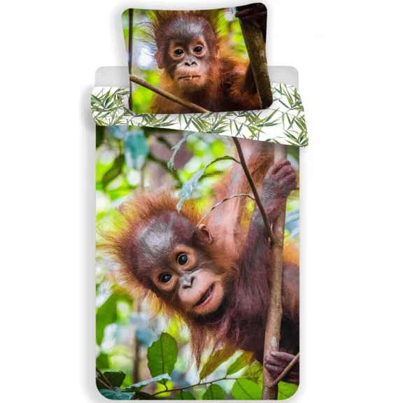 Orangután Jungle Joy ágyneműhuzat 140×200cm, 70×90 cm Orangután Jungle Joy ágyneműhuzat 140×200cm, 70×90 cm