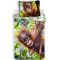 Orangután Jungle Joy ágyneműhuzat 140×200cm, 70×90 cm