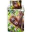 Orangután Jungle Joy ágyneműhuzat 140×200cm, 70×90 cm