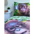 Orangután Jungle Joy ágyneműhuzat 140×200cm, 70×90 cm Orangután Jungle Joy ágyneműhuzat 140×200cm, 70×90 cm