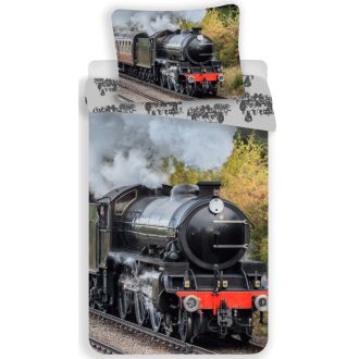 Vonat Stream ágyneműhuzat 140×200cm, 70×90 cm