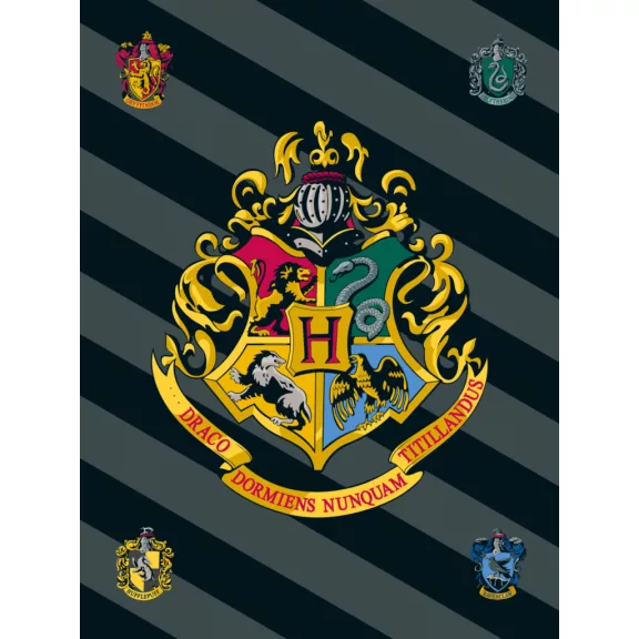 Harry Potter Crest polár takaró 100x150cm Harry Potter Crest polár takaró 100x150cm
