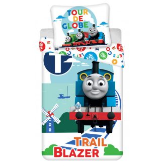   Thomas és barátai Trail ágyneműhuzat  140×200cm, 70×90 cm
