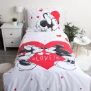 Disney Mickey, Minnie Love ágyneműhuzat 140×200cm, 70×90 cm Disney Mickey, Minnie Love ágyneműhuzat 140×200cm, 70×90 cm