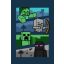 Minecraft Adventure polár takaró 100x150cm
