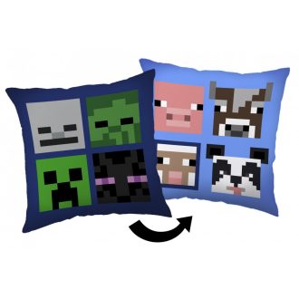 Minecraft Bad Mobs párna, díszpárna 40 x 40 cm