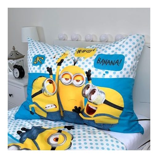 Minyonok Blue ágyneműhuzat 140×200cm, 70×90 cm microfibre