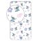 Disney Lilo és Stitch, A csillagkutya White gumis lepedő 90x200 cm