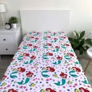 Disney Hercegnők Ariel gumis lepedő 90x200 cm