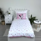 Disney Minnie Powder Pink gyerek, ovis ágyneműhuzat 100×135 cm, 40×60 cm