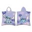 Disney Lilo és Stitch, A csillagkutya Purple strand törölköző poncsó 50x115 cm