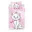 Disney Marie Aristocat gyerek, ovis ágyneműhuzat 100×135 cm, 40×60 cm