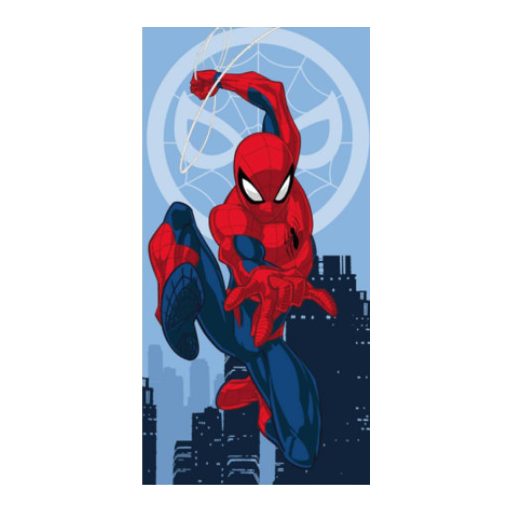 Pókember Jump Hero fürdőlepedő, strand törölköző 70x140cm