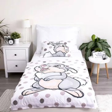   Disney Bambi Dots gyerek, ovis ágyneműhuzat 100×135cm, 40×60 cm