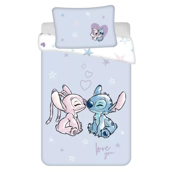 Disney Lilo és Stitch, A csillagkutya Purple gyerek, ovis ágyneműhuzat 100×135 cm, 40×60 cm Disney Lilo és Stitch, A csillagkutya Purple gyerek, ovis ágyneműhuzat 100×135 cm, 40×60 cm