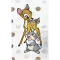 Disney Bambi Dotty Friends kéztörlő, arctörlő, törölköző 30x50 cm