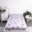 Disney Lilo és Stitch, A csillagkutya Pink gumis lepedő 90x200 cm Disney Lilo és Stitch, A csillagkutya Pink gumis lepedő 90x200 cm