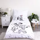 Disney 101 Kiskutya White gyerek, ovis ágyneműhuzat 100×135cm, 40×60 cm