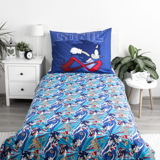 Sonic a sündisznó Let's go ágyneműhuzat 140×200cm, 70×90 cm