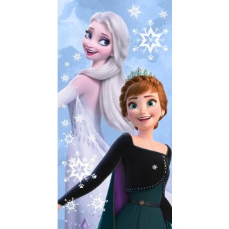   Disney Jégvarázs Royal Sisters fürdőlepedő, strand törölköző 70x140cm