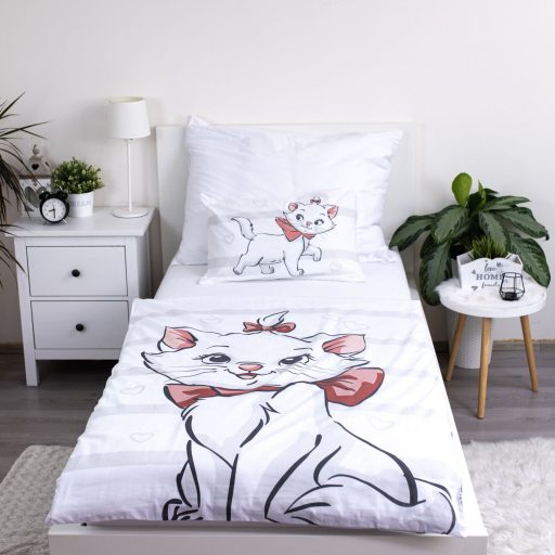 Disney Marie cica Bow gyerek, ovis ágyneműhuzat 100×135 cm, 40×60 cm