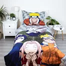Naruto Grey ágyneműhuzat 140×200cm, 70×90 cm Naruto Grey ágyneműhuzat 140×200cm, 70×90 cm