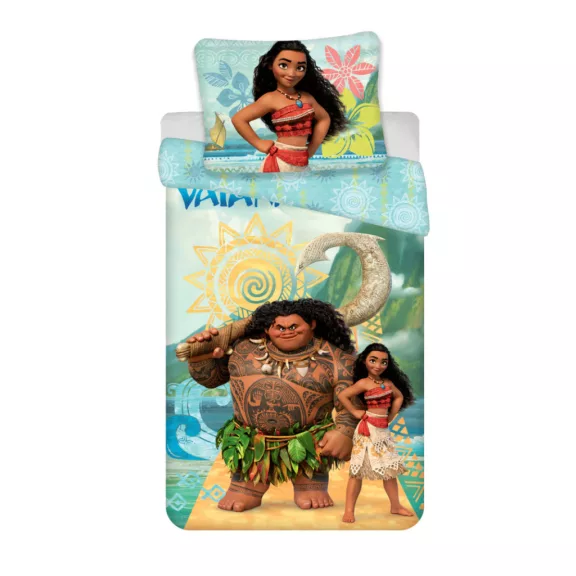 Disney Vaiana Advanture ágyneműhuzat 140×200cm, 70×90 cm Disney Vaiana Advanture ágyneműhuzat 140×200cm, 70×90 cm