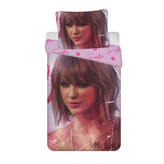Taylor Swift Swiftie ágyneműhuzat 140×200cm, 70×90 cm Taylor Swift Swiftie ágyneműhuzat 140×200cm, 70×90 cm