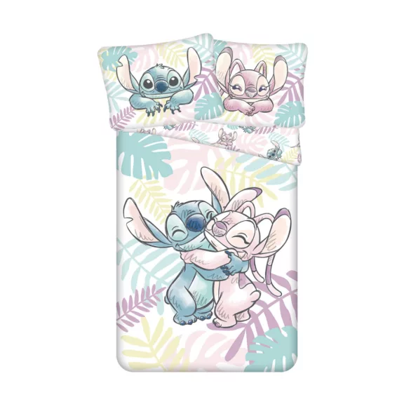 Disney Lilo és Stitch, A csillagkutya Leaves ágyneműhuzat 140×200cm, 70×90 cm Disney Lilo és Stitch, A csillagkutya Leaves ágyneműhuzat 140×200cm, 70×90 cm