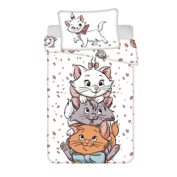 Disney Marie Friends gyerek, ovis ágyneműhuzat 100×135 cm, 40×60 cm Disney Marie Friends gyerek, ovis ágyneműhuzat 100×135 cm, 40×60 cm