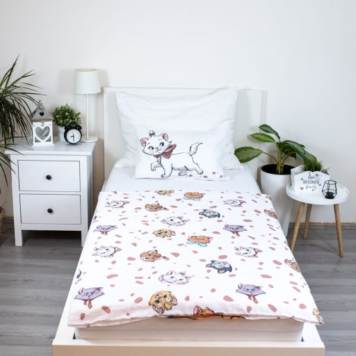 Disney Marie Friends gyerek, ovis ágyneműhuzat 100×135 cm, 40×60 cm