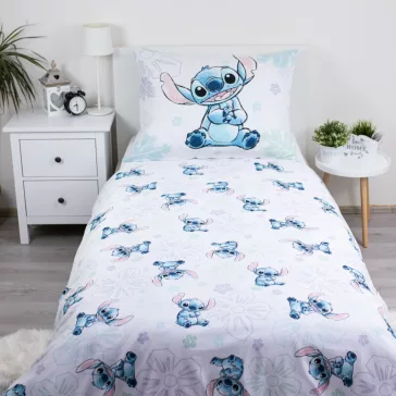   Disney Lilo és Stitch, A csillagkutya Ohana White ágyneműhuzat 140×200cm, 70×90 cm