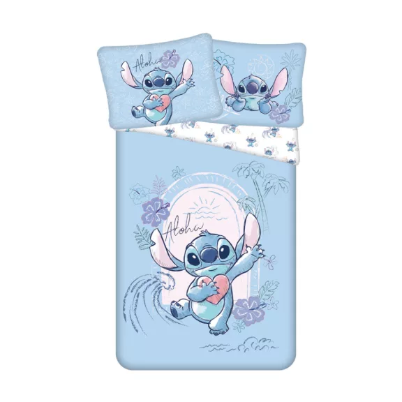 Disney Lilo és Stitch, A csillagkutya Wave ágyneműhuzat 140×200cm, 70×90 cm Disney Lilo és Stitch, A csillagkutya Wave ágyneműhuzat 140×200cm, 70×90 cm