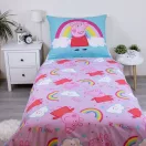 Peppa malac Jump In ágyneműhuzat 140×200cm, 70×90 cm Peppa malac Jump In ágyneműhuzat 140×200cm, 70×90 cm