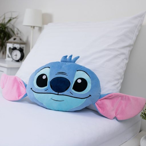Disney Lilo és Stitch, A csillagkutya Blue 3D formapárna, díszpárna 35 cm