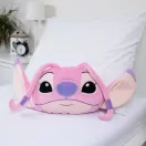 Disney Lilo és Stitch, A csillagkutya Angel Pink 3D formapárna, díszpárna 35 cm Disney Lilo és Stitch, A csillagkutya Angel Pink 3D formapárna, díszpárna 35 cm