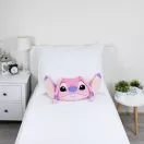 Disney Lilo és Stitch, A csillagkutya Angel Pink 3D formapárna, díszpárna 35 cm Disney Lilo és Stitch, A csillagkutya Angel Pink 3D formapárna, díszpárna 35 cm