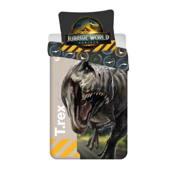 Jurassic World T-Rex ágyneműhuzat 140×200cm, 70×90 cm Jurassic World T-Rex ágyneműhuzat 140×200cm, 70×90 cm