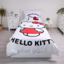 Hello Kitty White ágyneműhuzat 140×200cm, 70×90 cm Hello Kitty White ágyneműhuzat 140×200cm, 70×90 cm