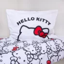 Hello Kitty White ágyneműhuzat 140×200cm, 70×90 cm Hello Kitty White ágyneműhuzat 140×200cm, 70×90 cm