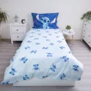 Disney Lilo és Stitch, A csillagkutya Aloha Blue ágyneműhuzat 140×200cm, 70×90 cm