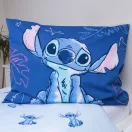 Disney Lilo és Stitch, A csillagkutya Aloha Blue ágyneműhuzat 140×200cm, 70×90 cm