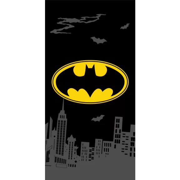 Batman The Emblem fürdőlepedő, strand törölköző 70x140cm Batman The Emblem fürdőlepedő, strand törölköző 70x140cm