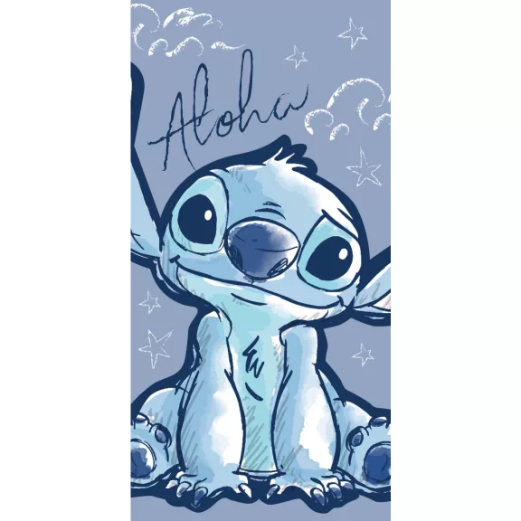 Disney Lilo és Stitch, A csillagkutya Aloha fürdőlepedő, strand törölköző 70x140cm Disney Lilo és Stitch, A csillagkutya Aloha fürdőlepedő, strand törölköző 70x140cm