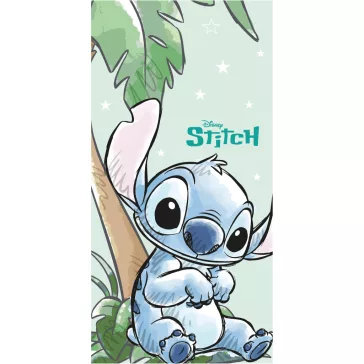   Disney Lilo és Stitch, A csillagkutya Tropical Cutie fürdőlepedő, strand törölköző 70x140cm (Fast Dry)