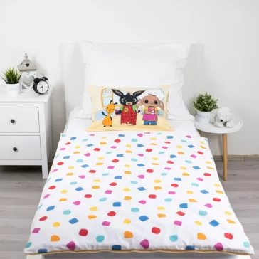   Bing Playroom gyerek, ovis ágyneműhuzat 100×135cm, 40×60 cm