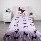 Hello Kitty Kuromi Be Yourself ágyneműhuzat 140×200cm, 70×90 cm Hello Kitty Kuromi Be Yourself ágyneműhuzat 140×200cm, 70×90 cm