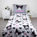Hello Kitty Kuromi ágyneműhuzat 140×200cm, 70×90 cm Hello Kitty Kuromi ágyneműhuzat 140×200cm, 70×90 cm