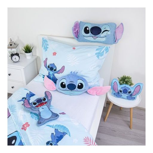 Disney Lilo és Stitch, A csillagkutya Blink 3D formapárna, díszpárna 27x45 cm